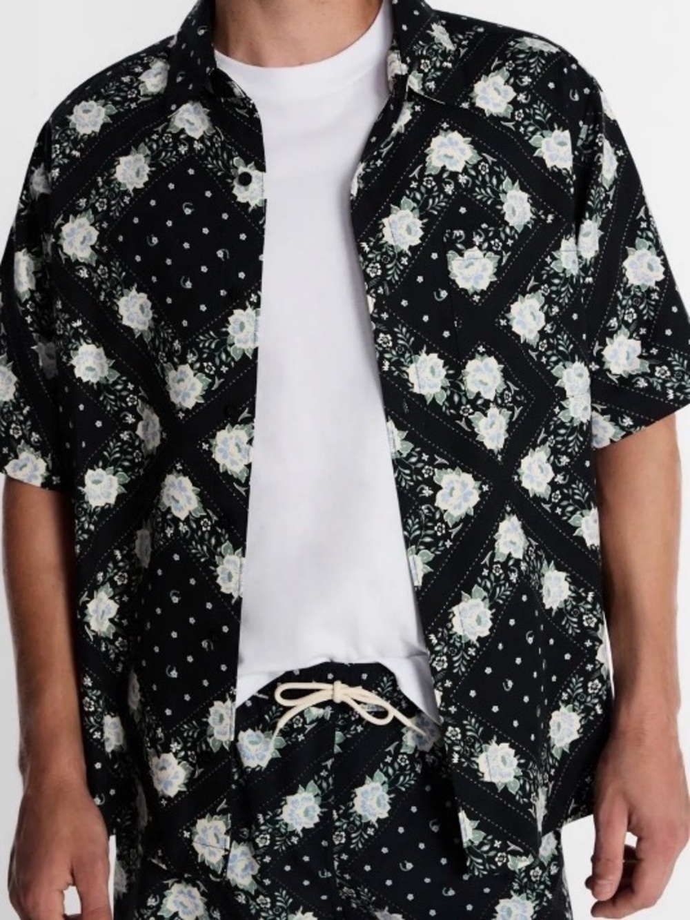 Kacey Lee Mens Button Up Woven Shirt short Sleeves Not For Sale